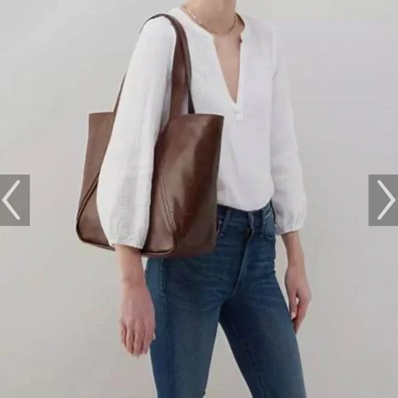 HOBO Bellamy Genuine Leather Tote - Picture 2 of 13